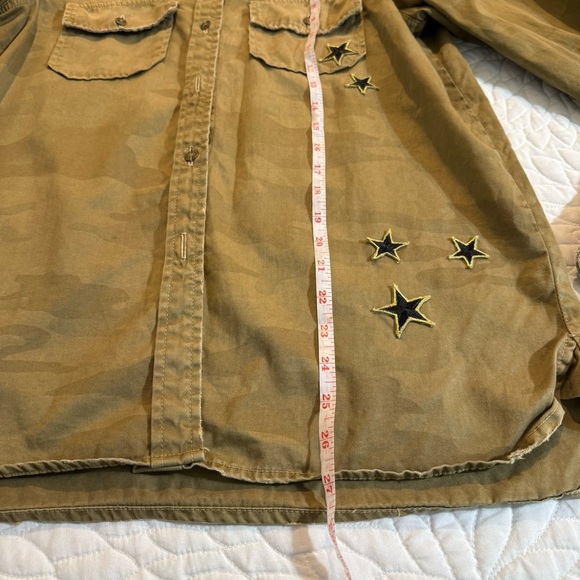 Current/Elliott The Perfect PatchworK shirt - Picture 9 of 15